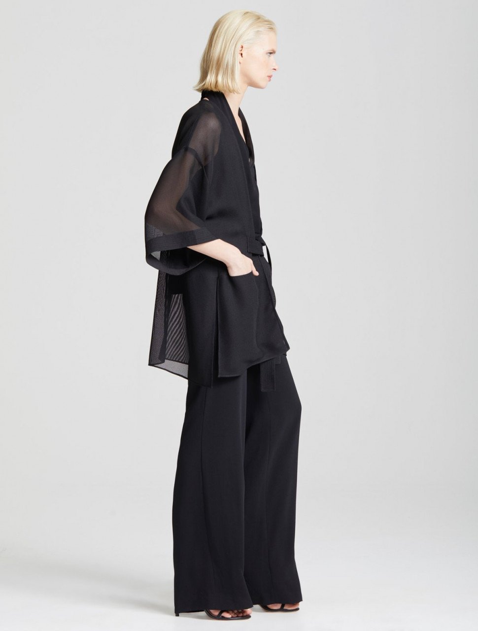 GAUZE KIMONO WRAP JACKET GAUZE KIMONO WRAP JACKET