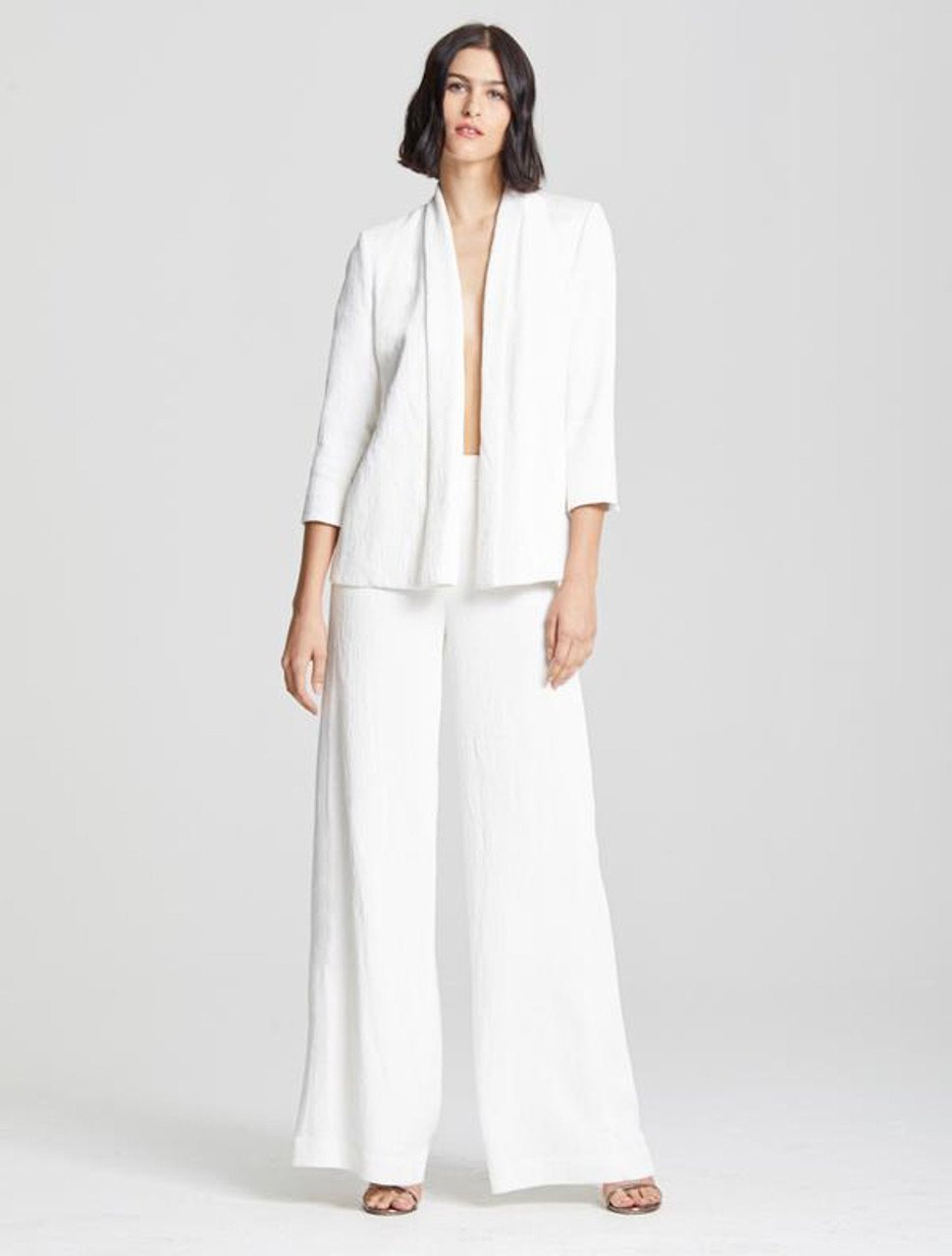 DRAPE FRONT BLAZER DRAPE FRONT BLAZER