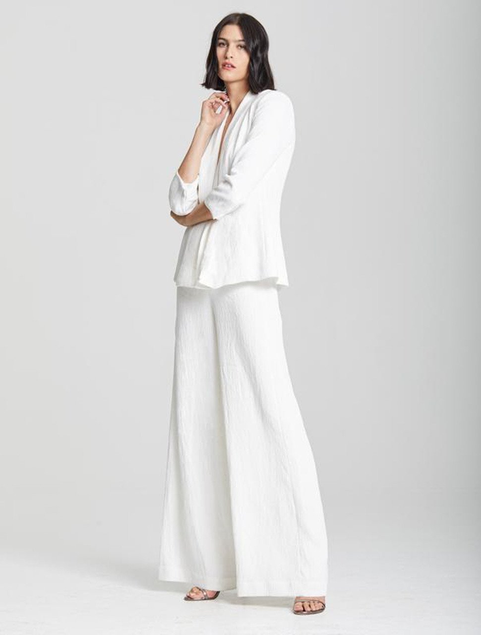 DRAPE FRONT BLAZER DRAPE FRONT BLAZER