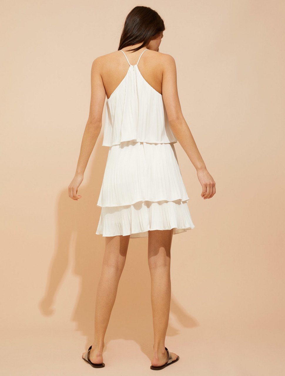 PLEATED JERSEY DRESS PLEATED JERSEY DRESS