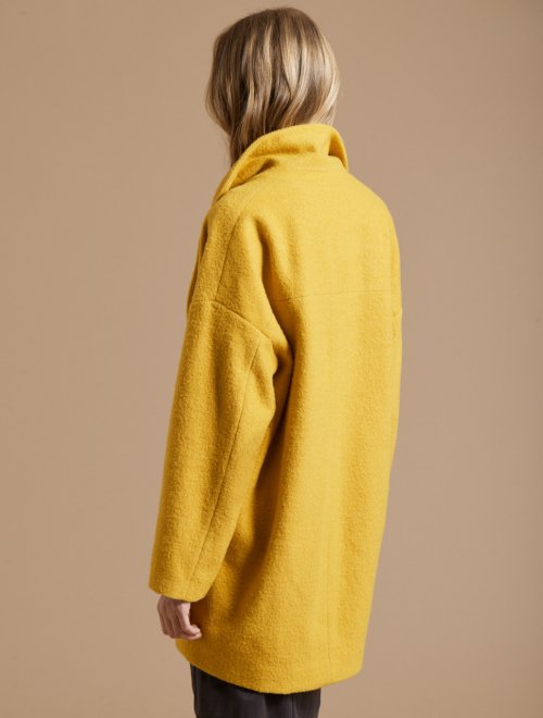 LONG SLEEVE OVERSIZED COAT