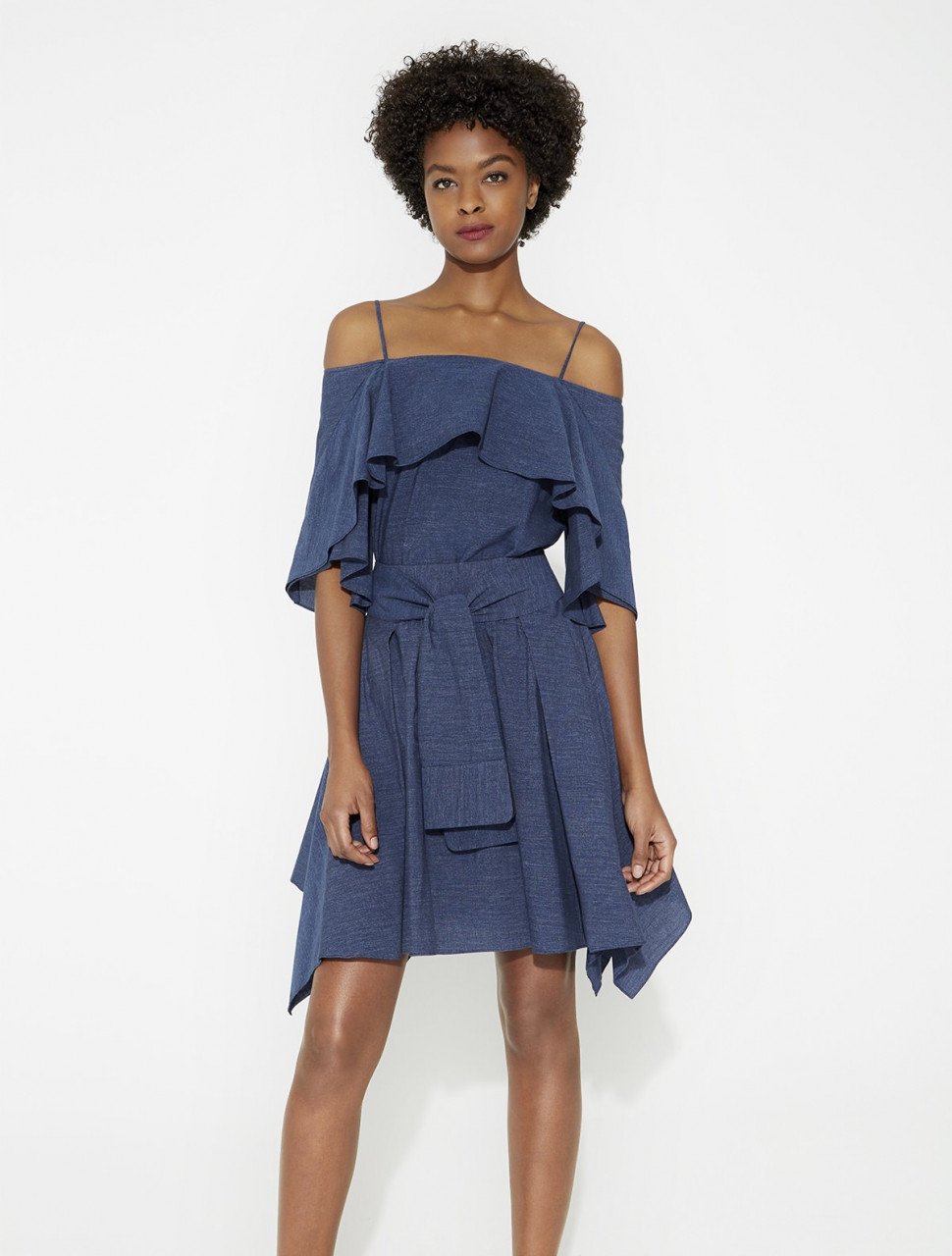 FALDA CHAMBRAY FALDA CHAMBRAY