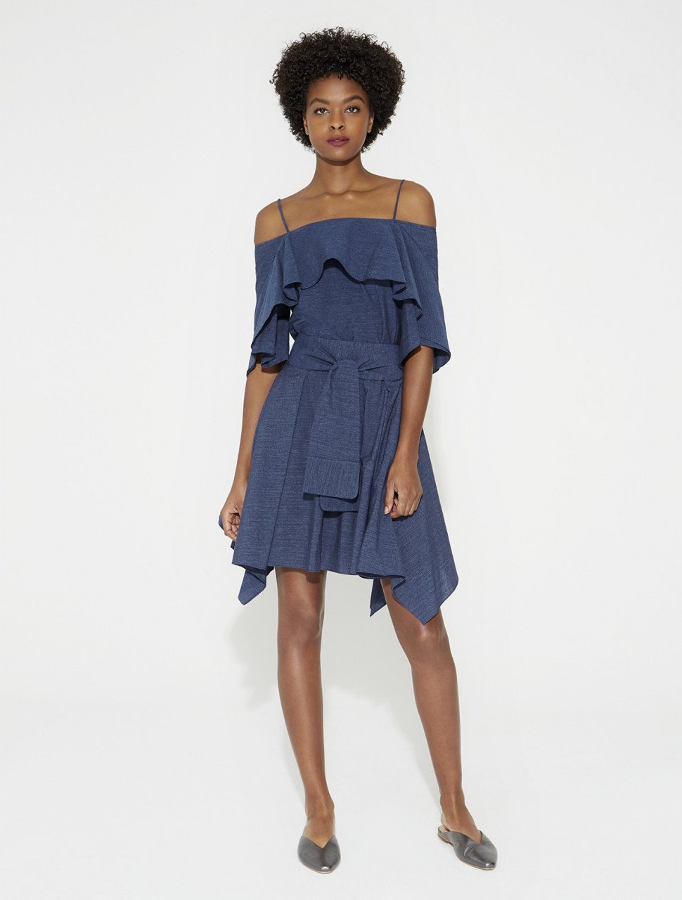 FALDA CHAMBRAY FALDA CHAMBRAY