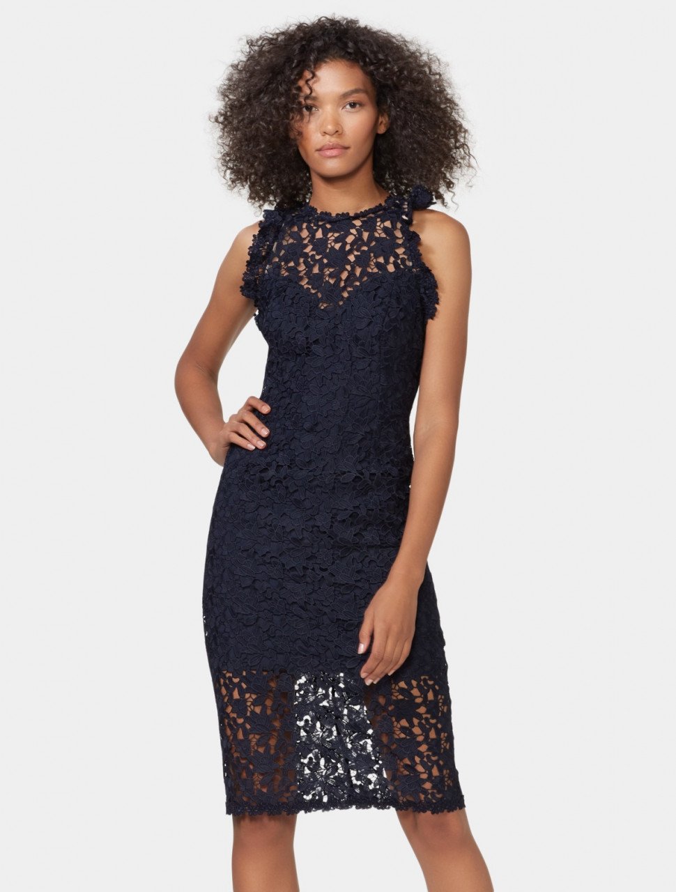 LACE ILLUSION DRESS LACE ILLUSION DRESS