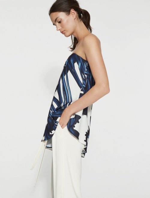 TOP ESTAMPADO STRAPLESS