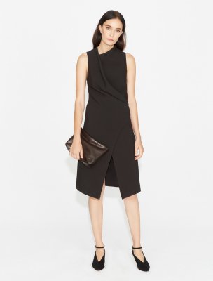 VESTIDO FRONTAL DRAPEADO VESTIDO FRONTAL DRAPEADO