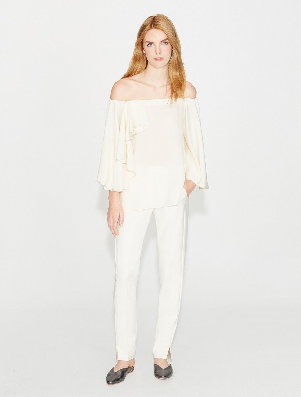 TOP A LOS HOMBROS GEORGETTE TOP A LOS HOMBROS GEORGETTE