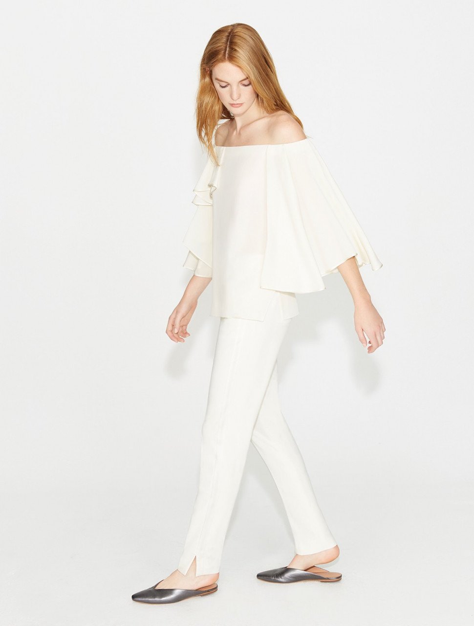 TOP A LOS HOMBROS GEORGETTE TOP A LOS HOMBROS GEORGETTE
