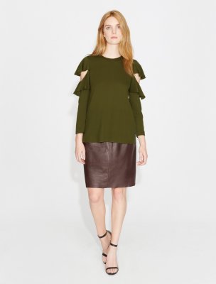 TOP SEDA GEORGETTE MANGA ALETEO TOP SEDA GEORGETTE MANGA ALETEO