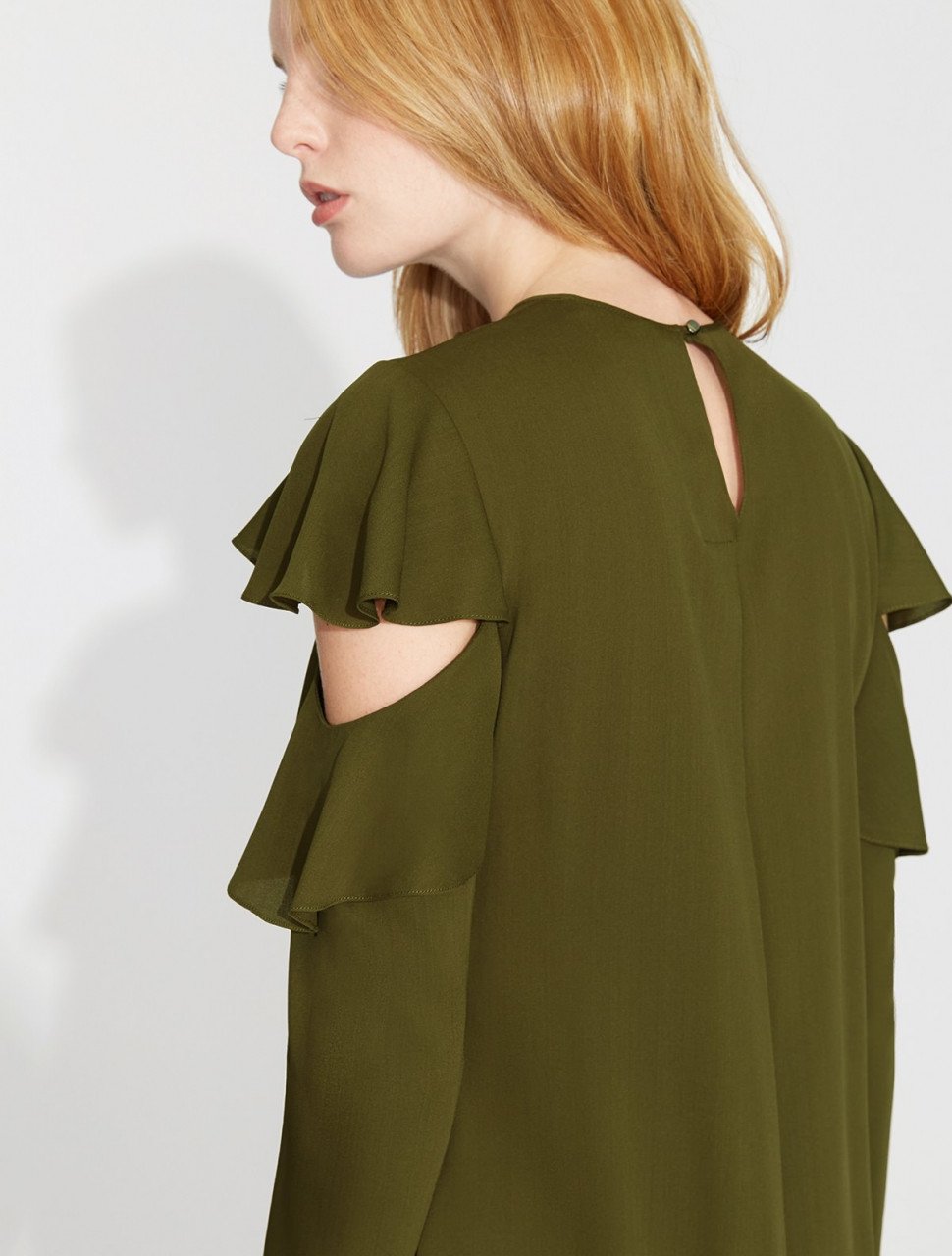 TOP SEDA GEORGETTE MANGA ALETEO TOP SEDA GEORGETTE MANGA ALETEO