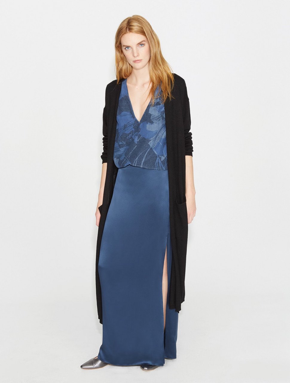 CARDIGAN DUSTER MEZCLA LANA CARDIGAN DUSTER MEZCLA LANA