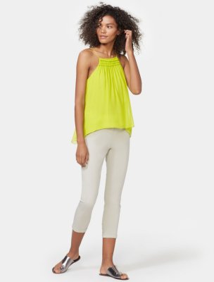 SMOCKED NECK CAMI SMOCKED NECK CAMI