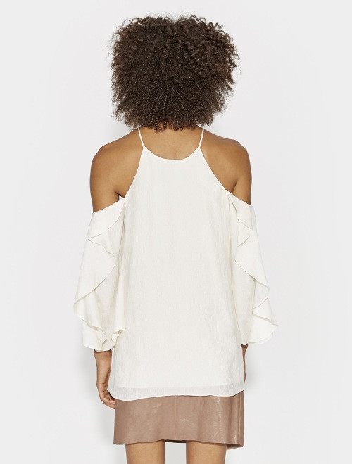 blusa al hombro satin blusa al hombro satin