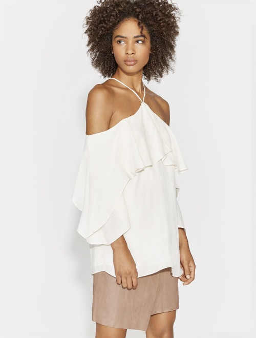 blusa al hombro satin blusa al hombro satin