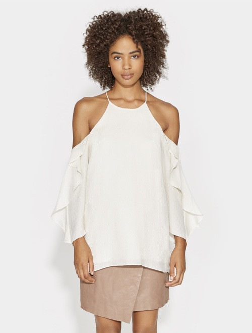 blusa al hombro satin blusa al hombro satin