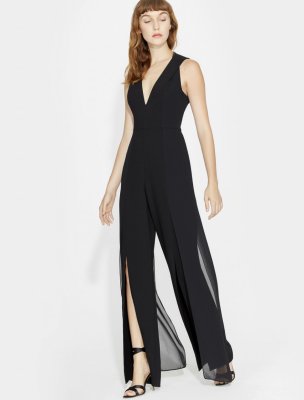 JUMPSUIT FLUIDO PANEL CHIFFON JUMPSUIT FLUIDO PANEL CHIFFON