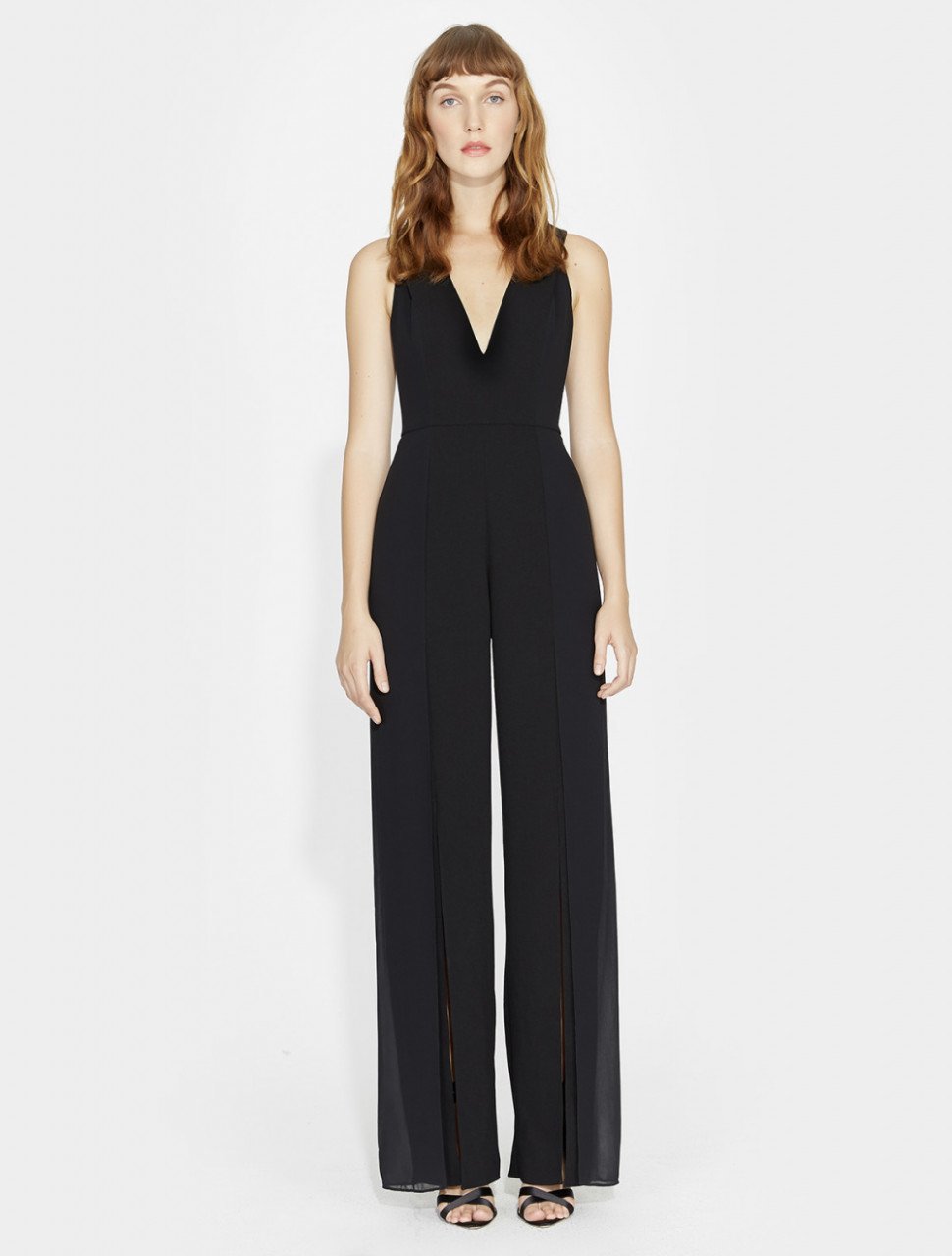 JUMPSUIT FLUIDO PANEL CHIFFON JUMPSUIT FLUIDO PANEL CHIFFON