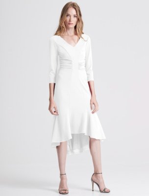 FITTED CREPE KNIT DRESS FITTED CREPE KNIT DRESS