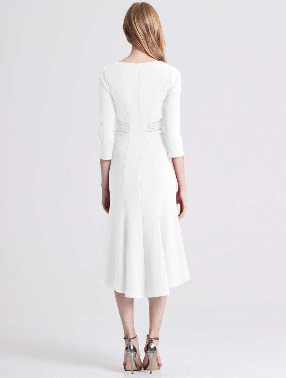 FITTED CREPE KNIT DRESS FITTED CREPE KNIT DRESS