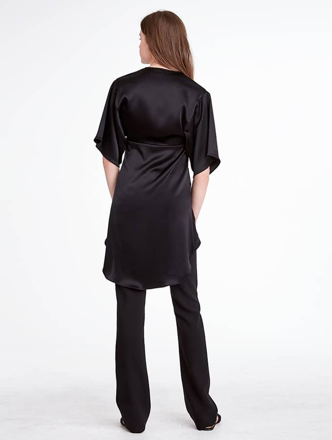 TOP KIMONO DE SATIN TOP KIMONO DE SATIN