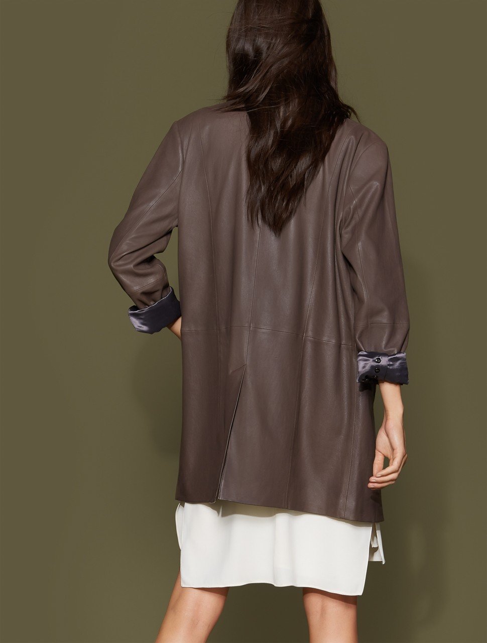 Leather Boyfriend Blazer Leather Boyfriend Blazer