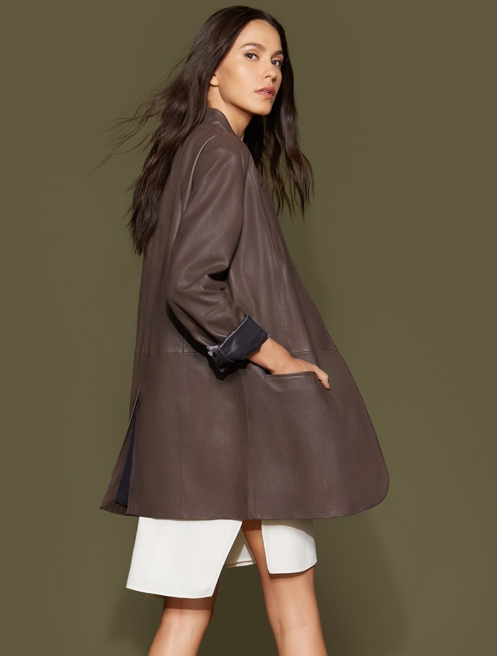 Leather Boyfriend Blazer Leather Boyfriend Blazer
