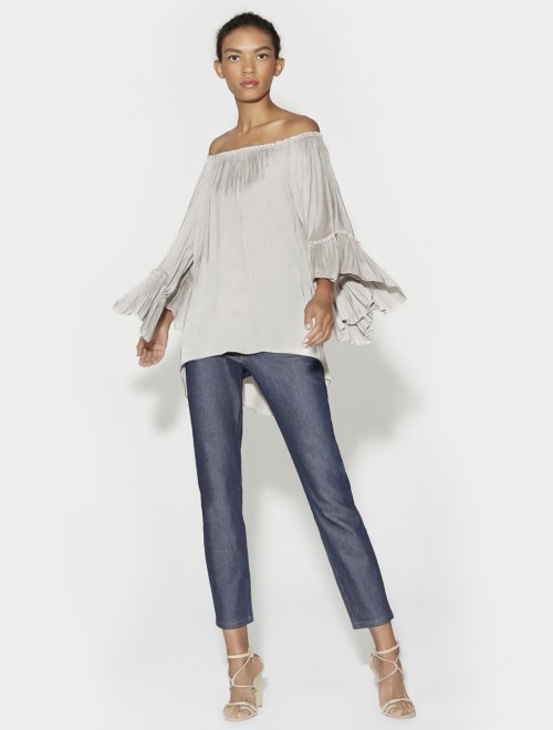 blusa strapless