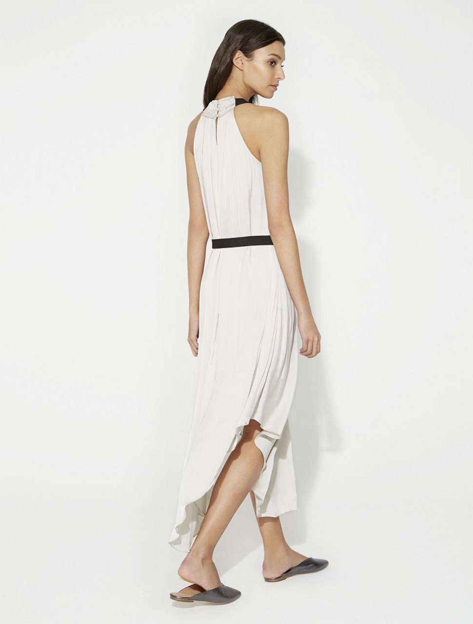 MAXI VESTIDO SATIN CORRUGADO MAXI VESTIDO SATIN CORRUGADO