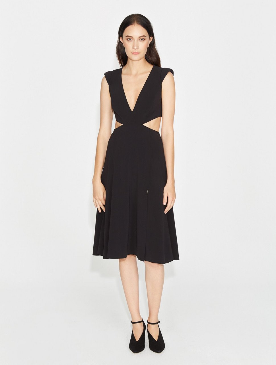 VESTIDO CREPE ABOTONADO VESTIDO CREPE ABOTONADO