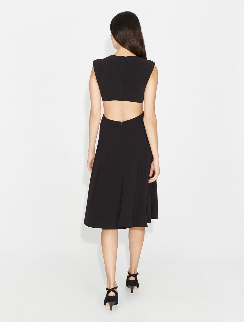 VESTIDO CREPE ABOTONADO VESTIDO CREPE ABOTONADO