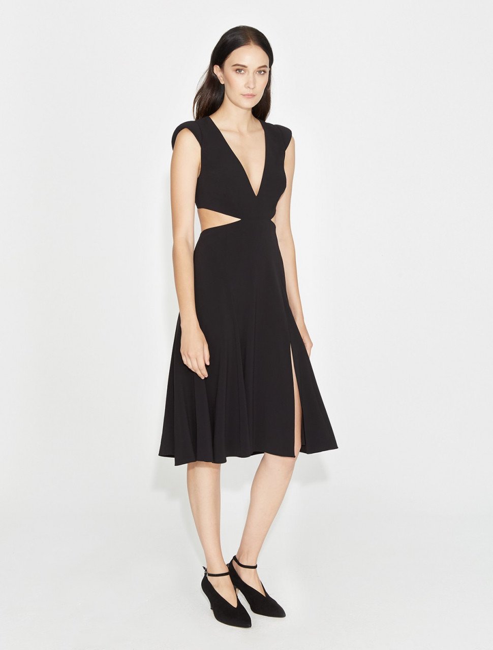 VESTIDO CREPE ABOTONADO VESTIDO CREPE ABOTONADO