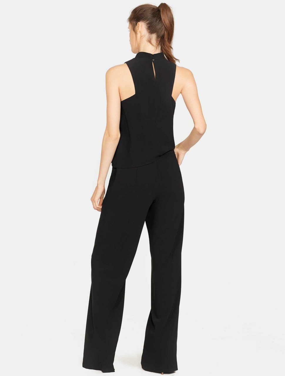 COWL DRAPE JUMPSUIT COWL DRAPE JUMPSUIT
