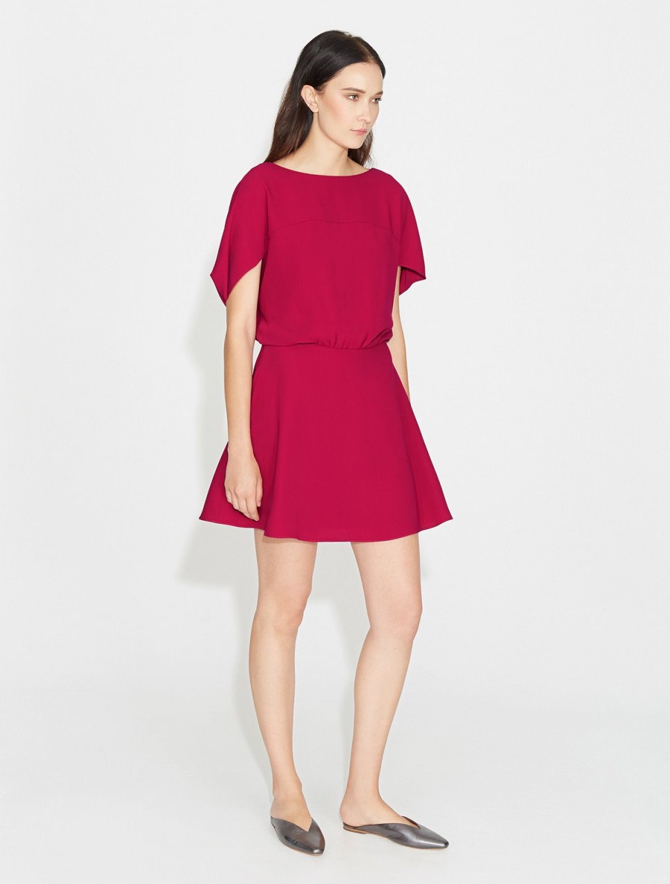VESTIDO GEORGETTE FLUIDO VESTIDO GEORGETTE FLUIDO