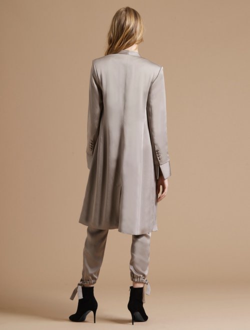 SATIN DUSTER JACKET