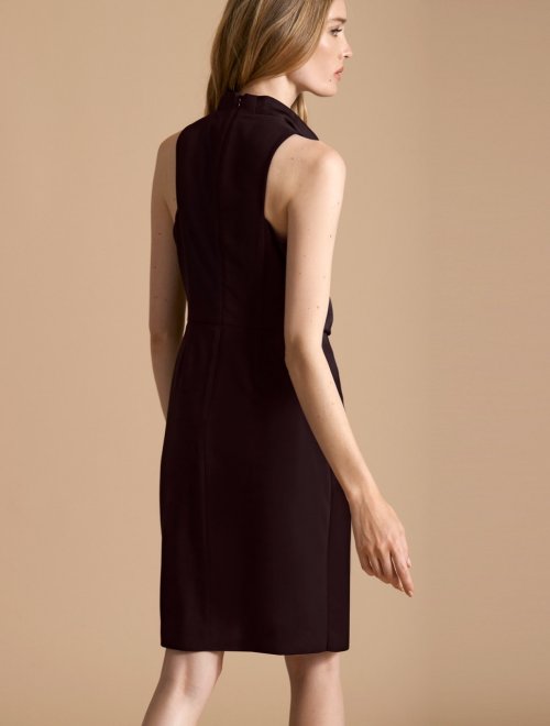 COWL DRAPE DRESS