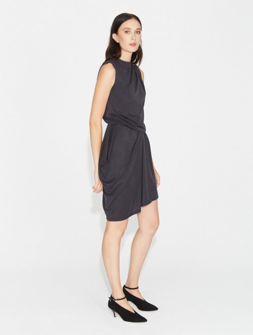 VESTIDO DE JERSEY DRAPEADO