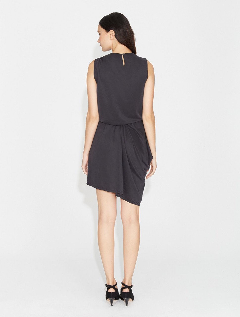 VESTIDO DE JERSEY DRAPEADO VESTIDO DE JERSEY DRAPEADO