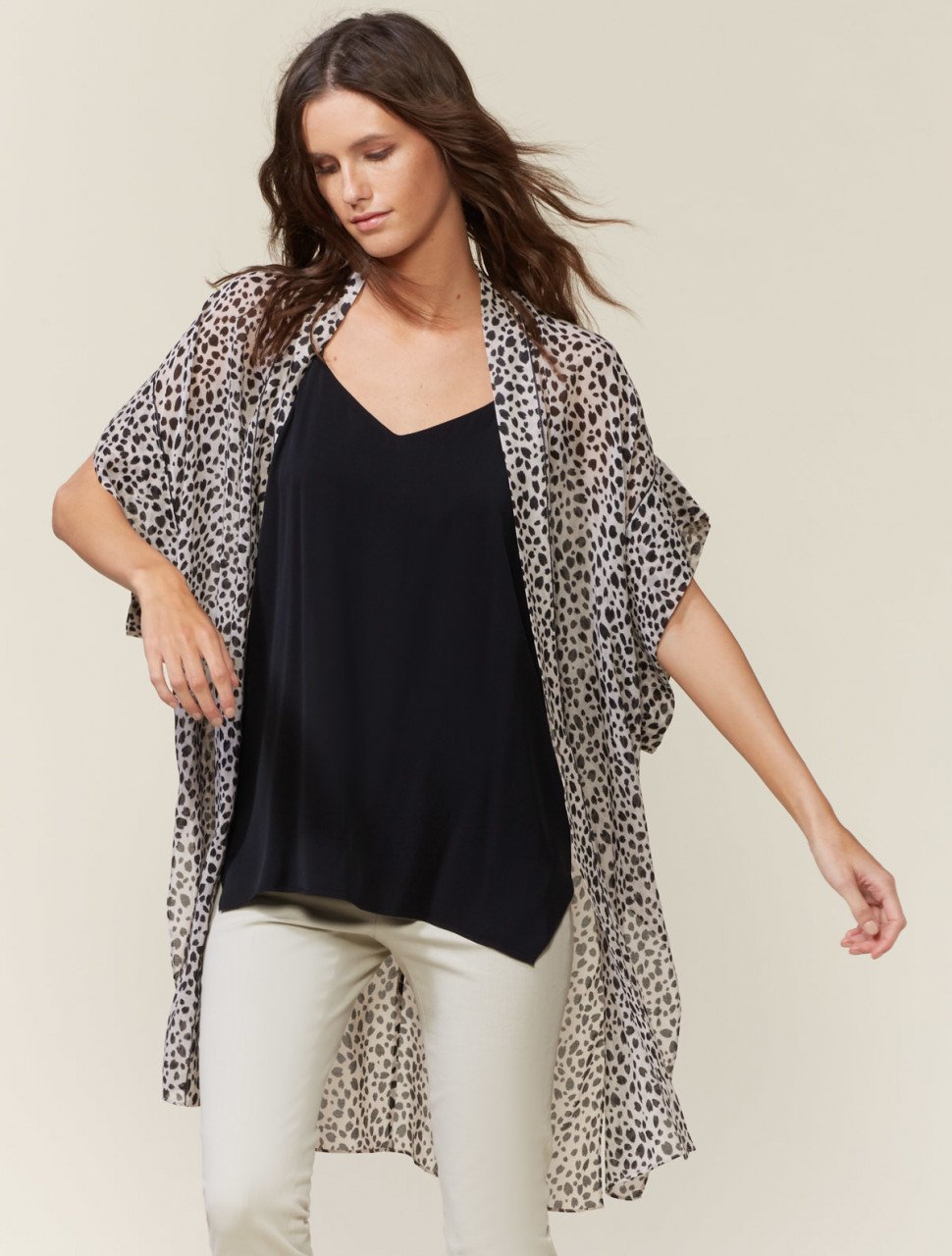 PRINTED KAFTAN JACKET PRINTED KAFTAN JACKET