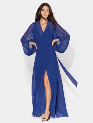 VESTIDO ENVOLVENTE CON MANGA VESTIDO ENVOLVENTE CON MANGA