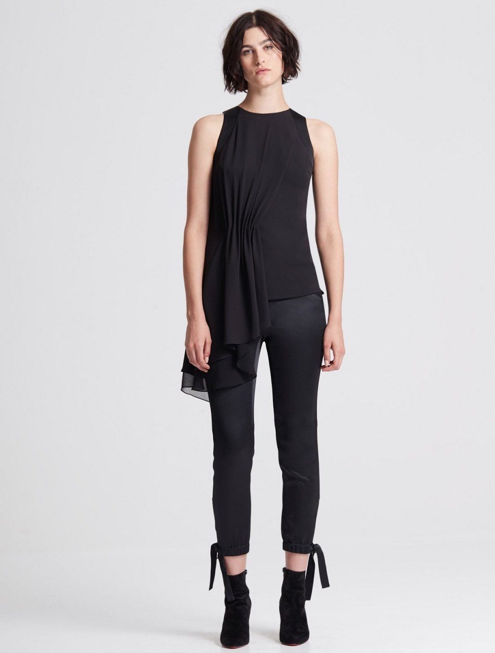 ASYMMETRIC DRAPE TOP ASYMMETRIC DRAPE TOP