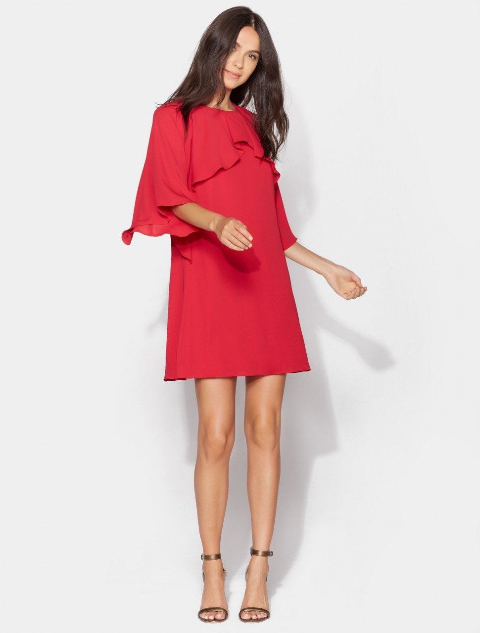 VESTIDO SUELTO DRAPEADO VESTIDO SUELTO DRAPEADO