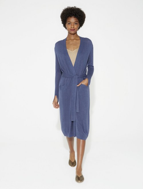 DUSTER CARDIGAN CASHMERE DE SEDA