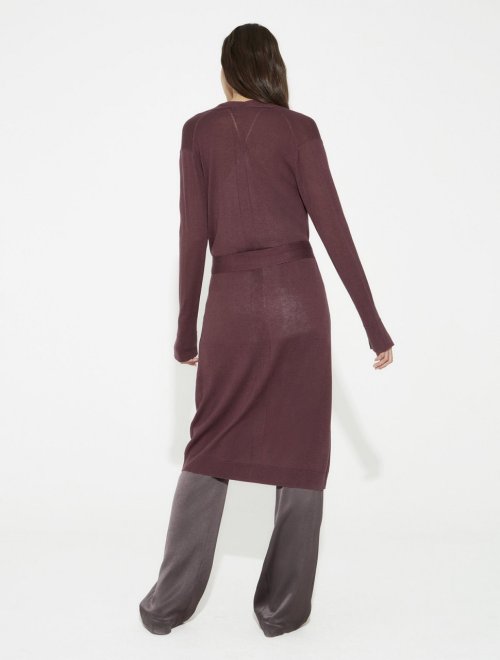 DUSTER CARDIGAN CASHMERE DE SEDA