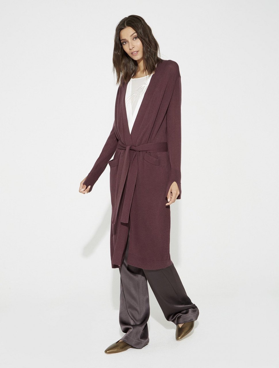 DUSTER CARDIGAN CASHMERE DE SEDA DUSTER CARDIGAN CASHMERE DE SEDA