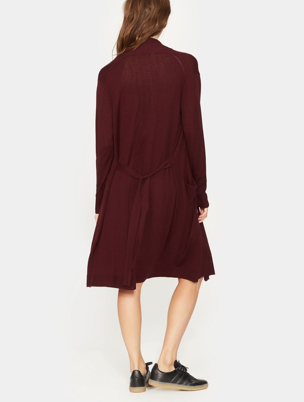 LONG SLEEVE WAIST SASH CARDIGAN LONG SLEEVE WAIST SASH CARDIGAN