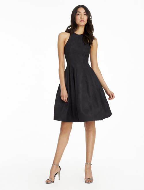 VESTIDO FLORAL JACQUARD