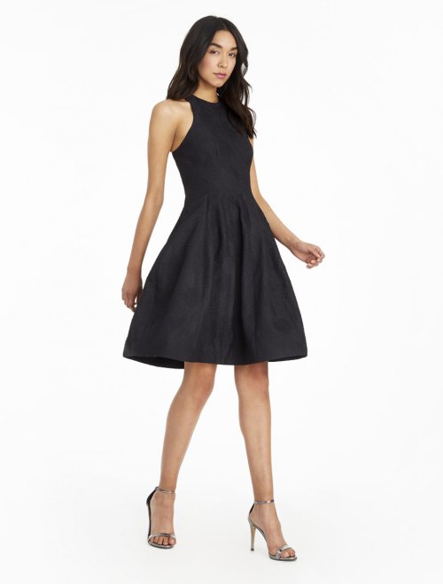VESTIDO FLORAL JACQUARD