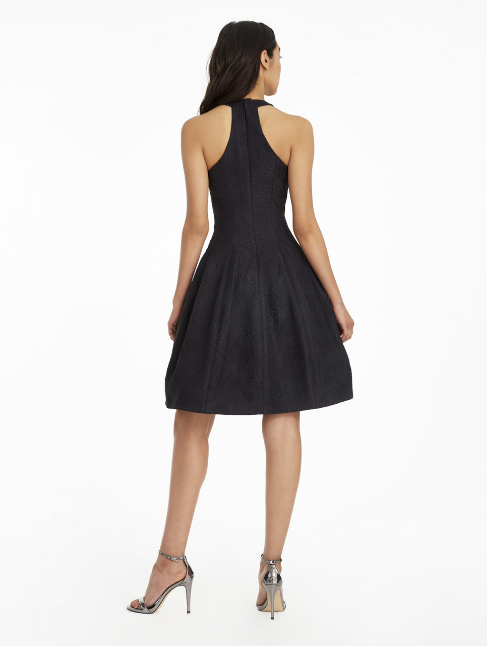 VESTIDO FLORAL JACQUARD VESTIDO FLORAL JACQUARD