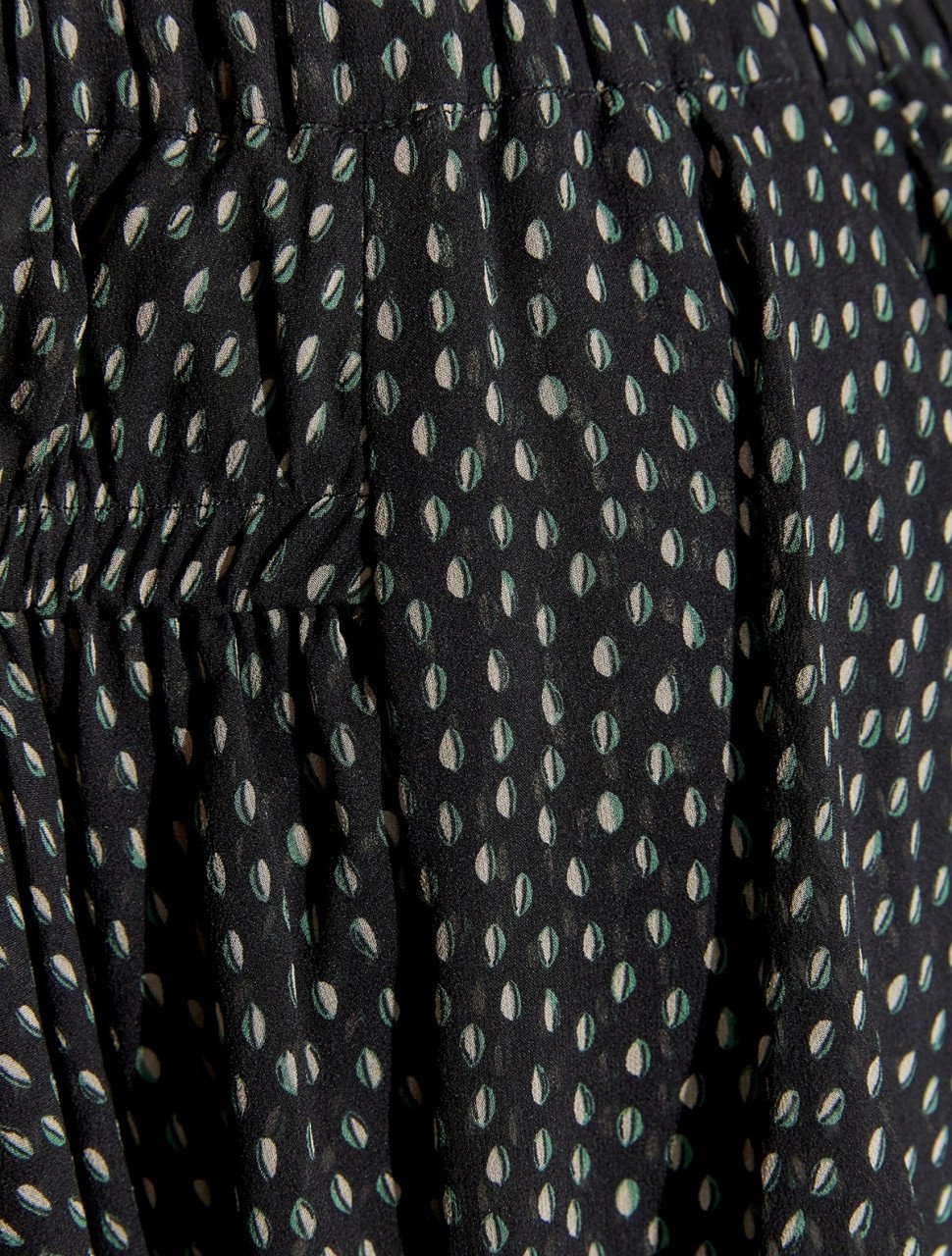 FALDA FRUNCIDA ESTANPADA FALDA FRUNCIDA ESTANPADA
