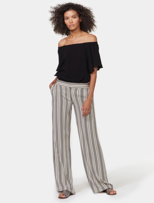 PANTALÓN PIERNA ANCHA RAYAS